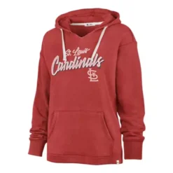 '47 BRAND 47 Brand Women's St. Louis Cardinals On Rise Kennedy Hoodie