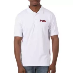 Antigua Atlanta Braves Legacy Pique Polo