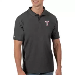 Antigua Texas Rangers Legacy Pique Polo