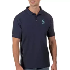 Antigua Seattle Mariners Legacy Pique Polo