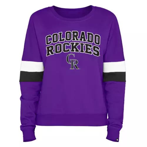 New Era Women's Colorado Rockies Fleece Crew