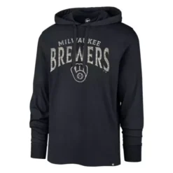 '47 BRAND 47 Brand Milwaukee Brewers Franklin Timepiece Hoodie