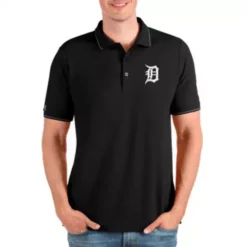 Antigua Detroit Tigers Affluent Polo