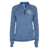 New Era Women's Kansas City Royals Spacedye 1/4 Zip -MLB Clothing Shop 19682057135