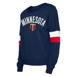 New Era Women's Minnesota Twins Contrast Crew